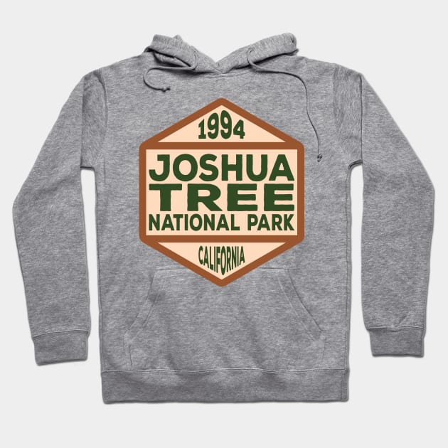 Joshua Tree National Park badge Hoodie by nylebuss